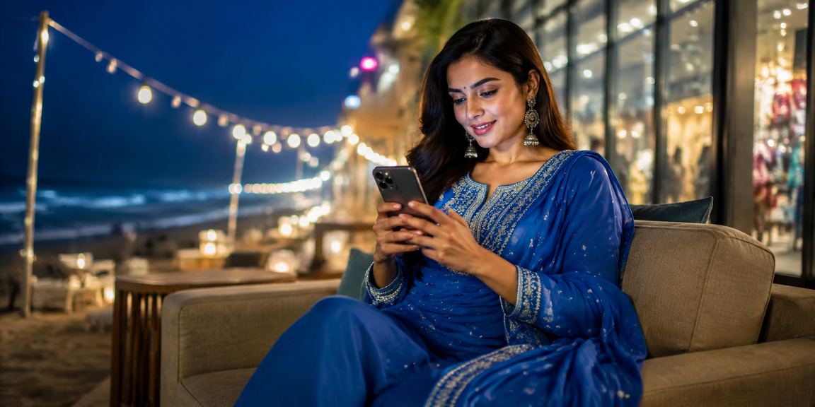 কক্সবাজারে মোবাইলে ক্যাসিনো উপভোগ করছেন একজন ব্যবহারকারী