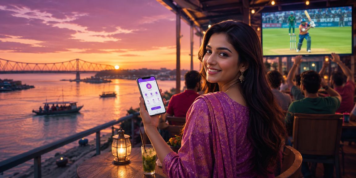 খুলনায় সমুদ্র সৈকতে ক্রিকেট বেটিং উপভোগ করছেন একজন তরুণ